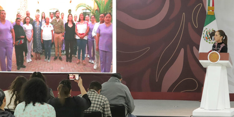 La excelente coordinación ha logrado reducir 75% los homicidios dolosos en Guanajuato: presidenta Claudia Sheinbaum