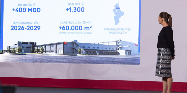 Inversión de 400 mdd de Lego impulsa el mercado nacional y el desarrollo infantil como parte del Plan México: Claudia Sheinbaum
