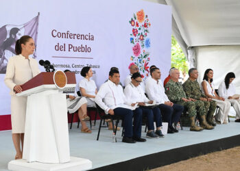 La atención a las Causas de la Estrategia Nacional de Seguridad y la cero impunidad reducen 54% los homicidios dolosos en Tabasco: Sheinbaum