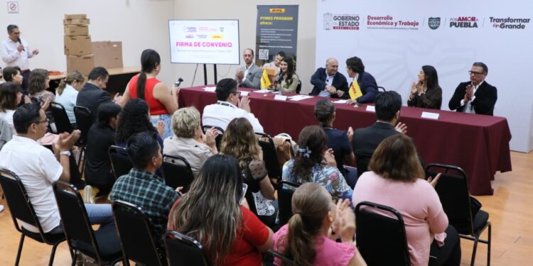 Gobierno estatal y DHL impulsan la competitividad de empresas poblanas