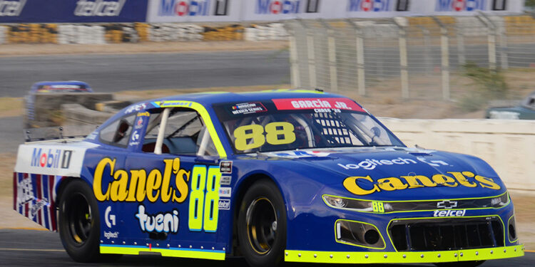 Ubicado 1°, Rubén García Jr. abrirá el Chase Nascar México en Aguascalientes