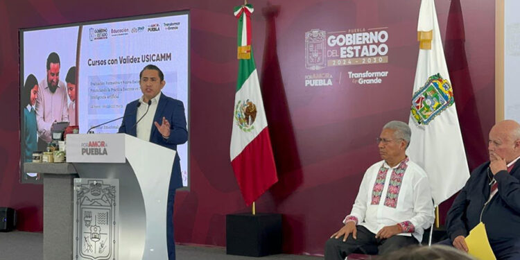 Presenta IPMP acciones de formación para maestras y maestros de Puebla