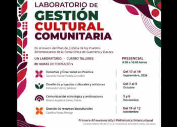 La Secretaría de Cultura fortalece la gestión cultural comunitaria, en el marco del plan de justicia de los pueblos afromexicanos