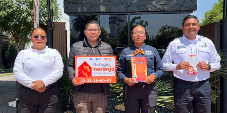 Habilitan 50 refugios naranjas en Ocoyucan