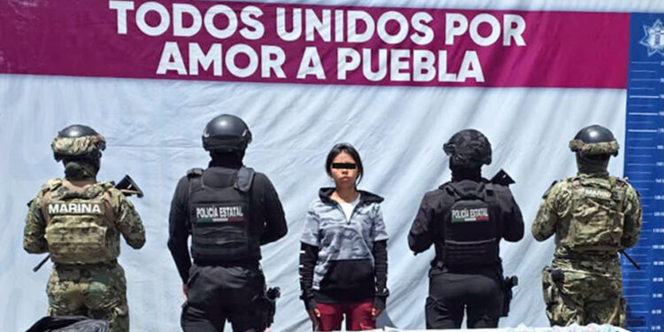 Detiene SSP a una integrante más de “Los Pocholos” en posesión de droga