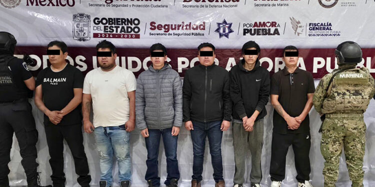 Marina, SSP y FGE detienen célula de banda “Los Millonarios”