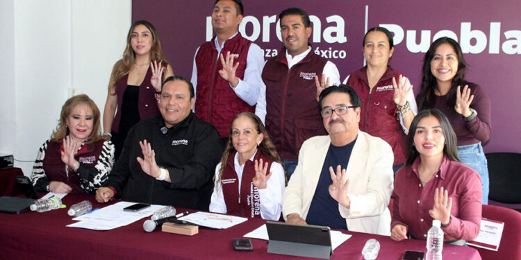 MORENA Puebla respalda a Claudia Sheinbaum: 71% de aprobación y más de 50 mil poblanos en defensa de la soberanía