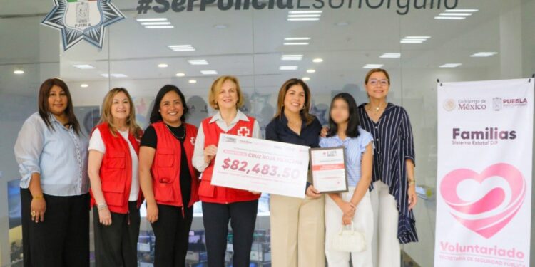 Voluntariado de la SSP fortalece solidaridad social con Cruz Roja Mexicana