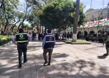 CEPC y autoridades federales mantienen vigilancia por quema de pirotecnia durante fiestas patrias
