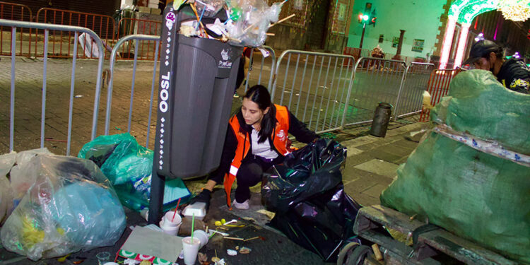 Gobierno de Pepe Chedraui despliega operativo especial para mantener limpia la ciudad durante las fiestas patrias