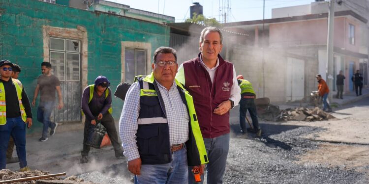 Avanza Pepe Chedraui con programa ‘Bacheando Puebla’ en Minerales de Guadalupe