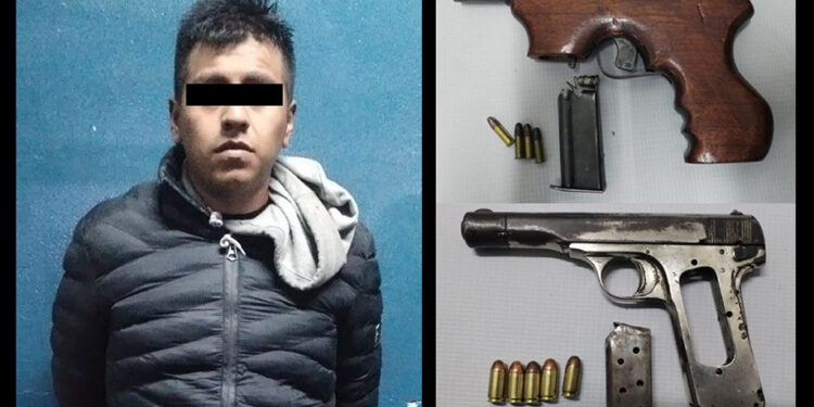 Detiene Policía Estatal a presunto asaltante de casa habitación