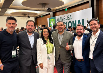 Tony Gali López participa en Asamblea Nacional del Partido Verde