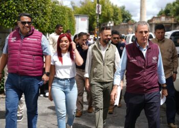 Supervisa Pepe Chedraui modernización del Sistema de Captación Pluvial en bulevar Héroes del 5 de Mayo