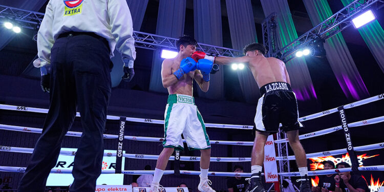 Sigue “Sniper” Lazcano con paso invicto al vencer a “Cona” Ramos