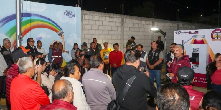 Moderniza Gobierno de Pepe Chedraui alumbrado en El Riego Sur con tecnología LED