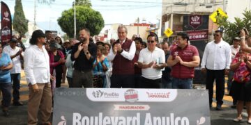 Inaugura Pepe Chedraui rehabilitación vial del Bulevar Apulco