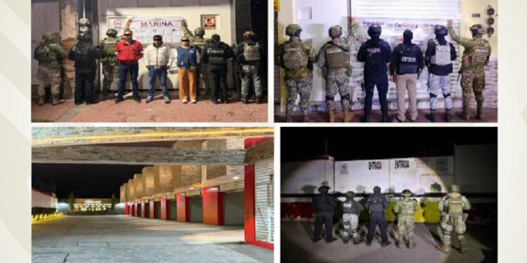Desarrolla FGE seis cateos simultáneos en Huejotzingo con apoyo interinstitucional