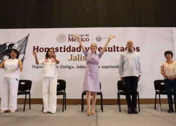 Quien guía el camino y el destino de la patria es el pueblo: presidenta Claudia Sheinbaum desde Tlajomulco de Zúñiga