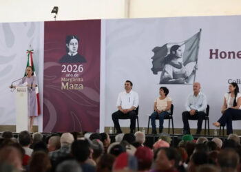 En Colima, presidenta Claudia Sheinbaum refrenda que el pueblo es el camino y el destino de la Cuarta Transformación