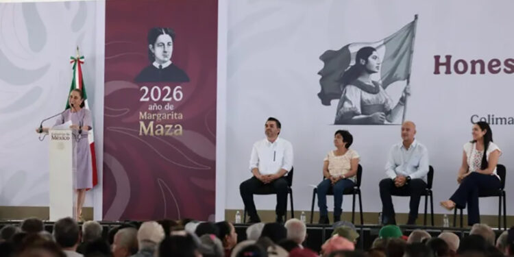 En Colima, presidenta Claudia Sheinbaum refrenda que el pueblo es el camino y el destino de la Cuarta Transformación
