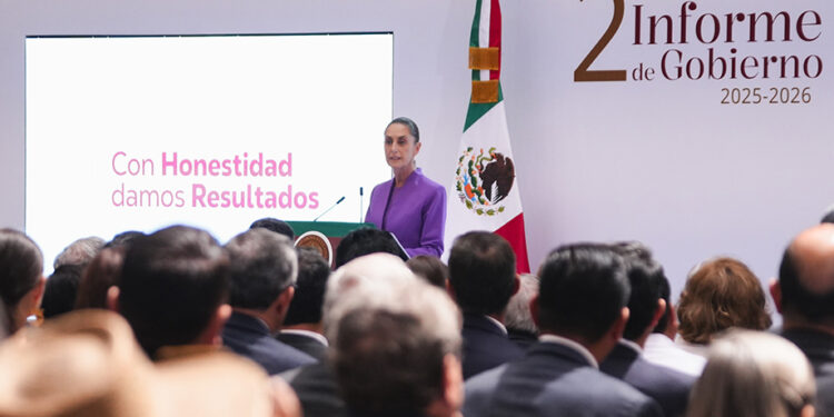 Vamos mejor y tenemos rumbo, porque ese rumbo lo marca el pueblo: Presidenta Claudia Sheinbaum en su Segundo Informe de Gobierno
