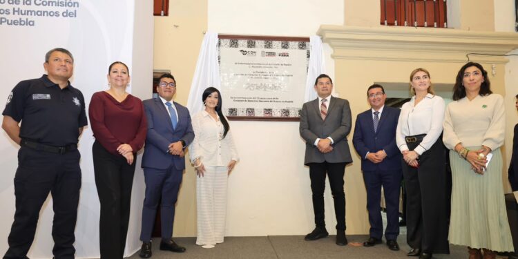En el Estado de Puebla se garantizan los Derechos Humanos para una vida democrática: Armenta Mier