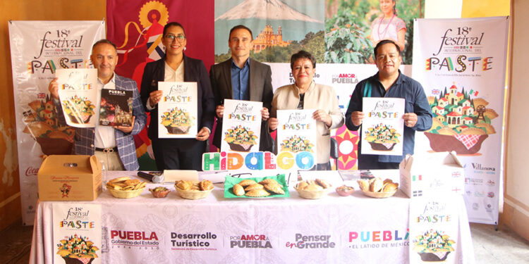 Puebla promueve Festival Internacional del Paste en Hidalgo