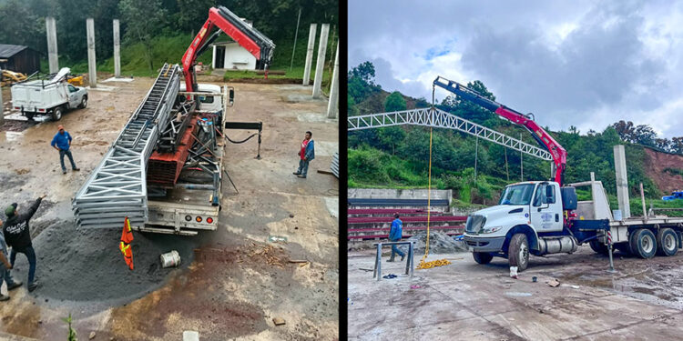 Logran techado para CBTa en San Marcos Eloxochitlán