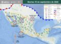 El SMN pronóstica intenso frío durante fiestas patrias en 8 Estados