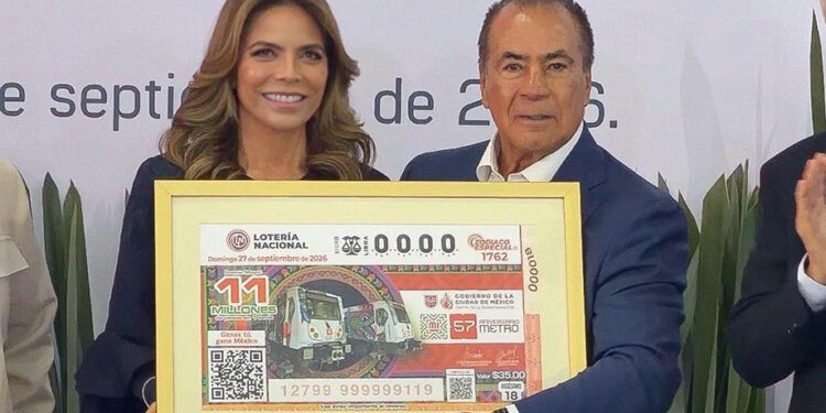 Los 57 años del metro viajan a nivel nacional, a través de billete de Lotería