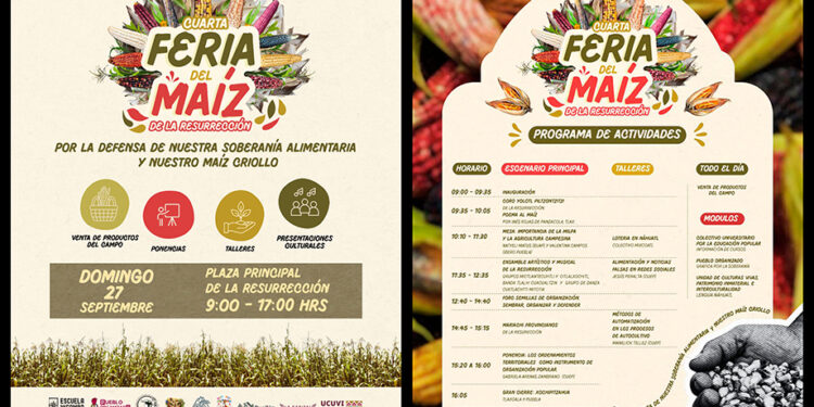 La Resurrección, sede de la cuarta edición de la Feria del Maíz: Gobierno de la Ciudad