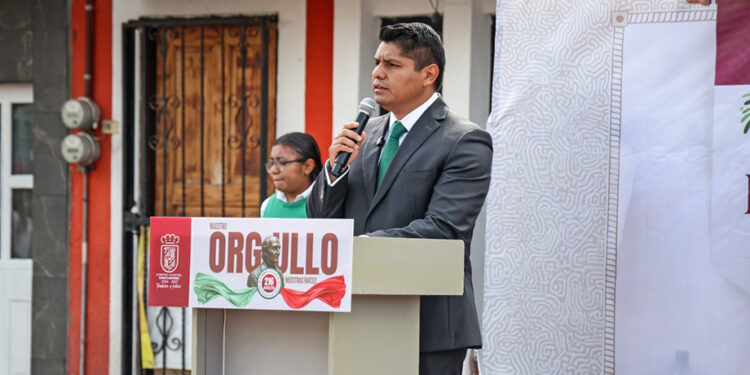 Omar Muñoz inicia festejos patrios en Cuautlancingo