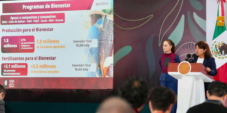 Programas para el Bienestar del campo se entregan a 13 millones de productores en beneficio de la soberanía alimentaria