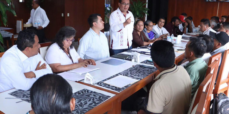 En Tehuacán, diputado Pável Gaspar se reúne con representantes de pueblos y comunidades indígenas