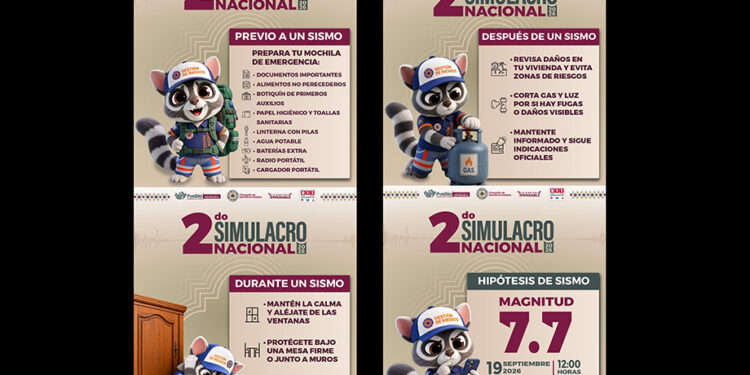 Gobierno de Pepe Chedraui fortalece la preparación ante emergencias con el Simulacro Nacional 2026