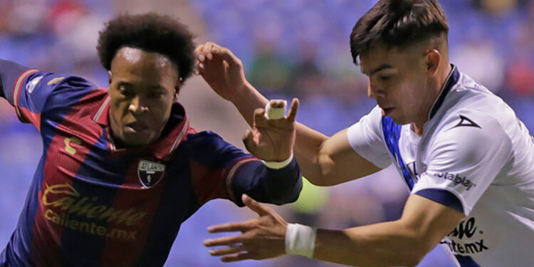 Empate entre Puebla y Atlante a 1 gol