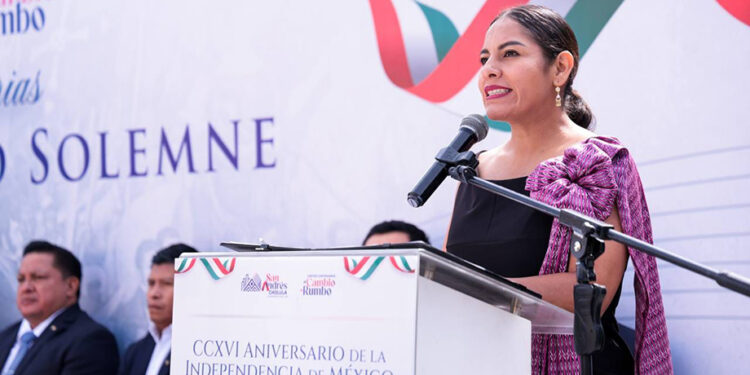 Convoca Lupita Cuautle a fortalecer la conciencia nacional durante el mes patrio