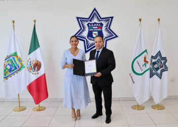 Fortalece Lupita Cuautle capacidades de inteligencia policial en la SSPPC
