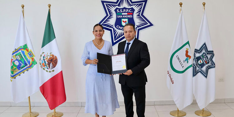 Fortalece Lupita Cuautle capacidades de inteligencia policial en la SSPPC