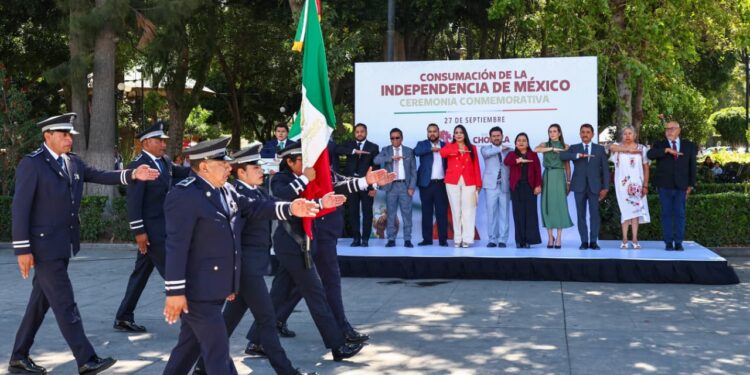 Conmemoran en San Pedro Consumación de la Independencia de México