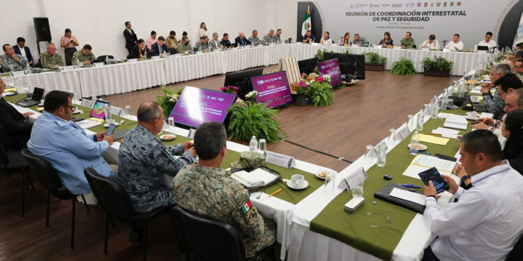 Puebla fortalece coordinación con entidades del centro del país para consolidar la paz