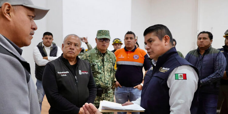 Gobierno estatal mantiene operativo preventivo para proteger a familias de la Sierra Norte de Puebla