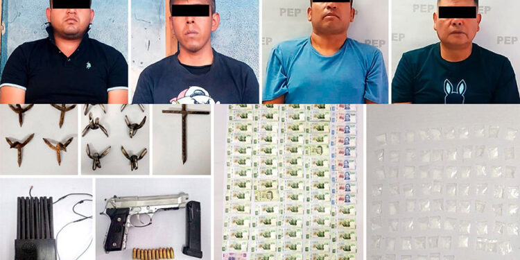 En Tepeaca, Policía Estatal detiene a grupo delictivo dedicado al robo de hidrocarburo