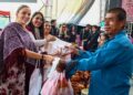 Encabeza Tonantzin Fernández una exitosa edición más del tradicional Trueque de San Pedro Cholula