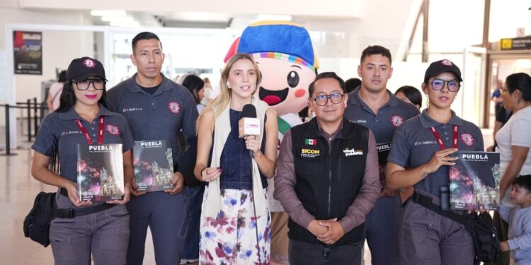 Puebla fortalece conectividad aérea con visión de transformación turística