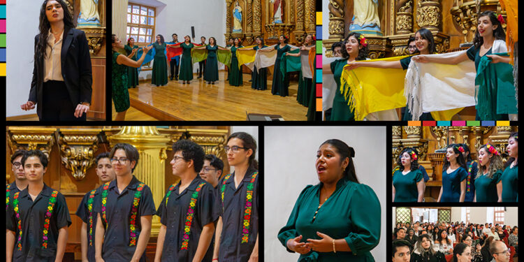 Continúan los festejos del 25 aniversario de la Biblioteca Franciscana con la participación del Coro de Cámara y Ópera UDLAP