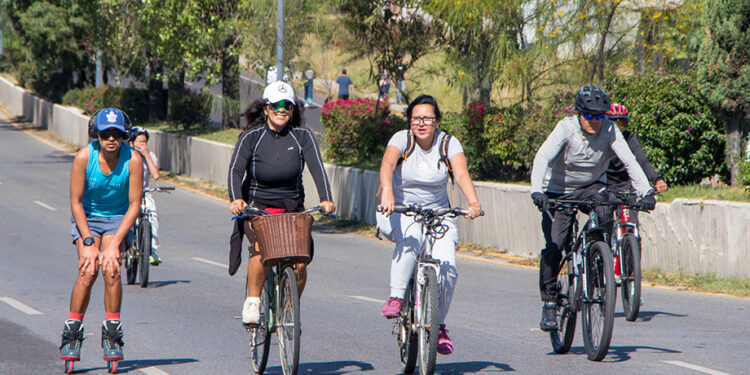 Reúne Vía Recreativa Metropolitana a más de 43 mil personas en septiembre