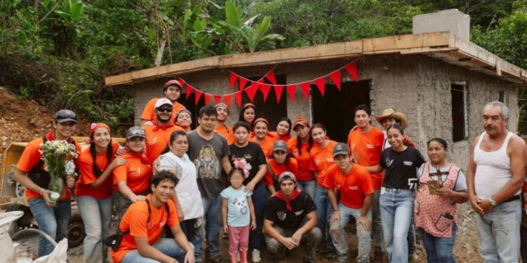 Anáhuac Puebla transforma vidas con 110 viviendas construidas y fortalece su impacto social en comunidades poblanas