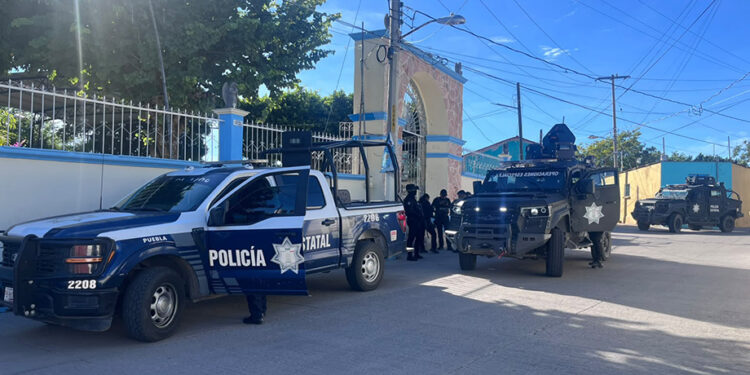 Incrementan seguridad tras agresión con artefactos explosivos caseros en Chiautla de Tapia